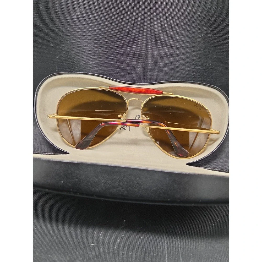Bausch & Lomb B&L Ray-Ban Tortuga Outdoorsman II B-15 Sunglasses 62mm